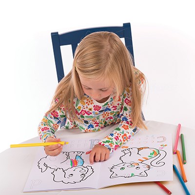 Orchard Toys ABC Sticker Colouring Book