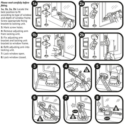 Clippasafe Window Lock