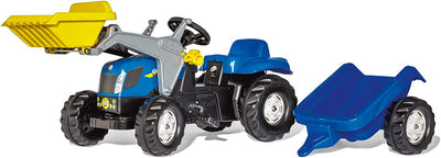 Rolly New Holland T7040 Tractor With Front Loader And Trailer