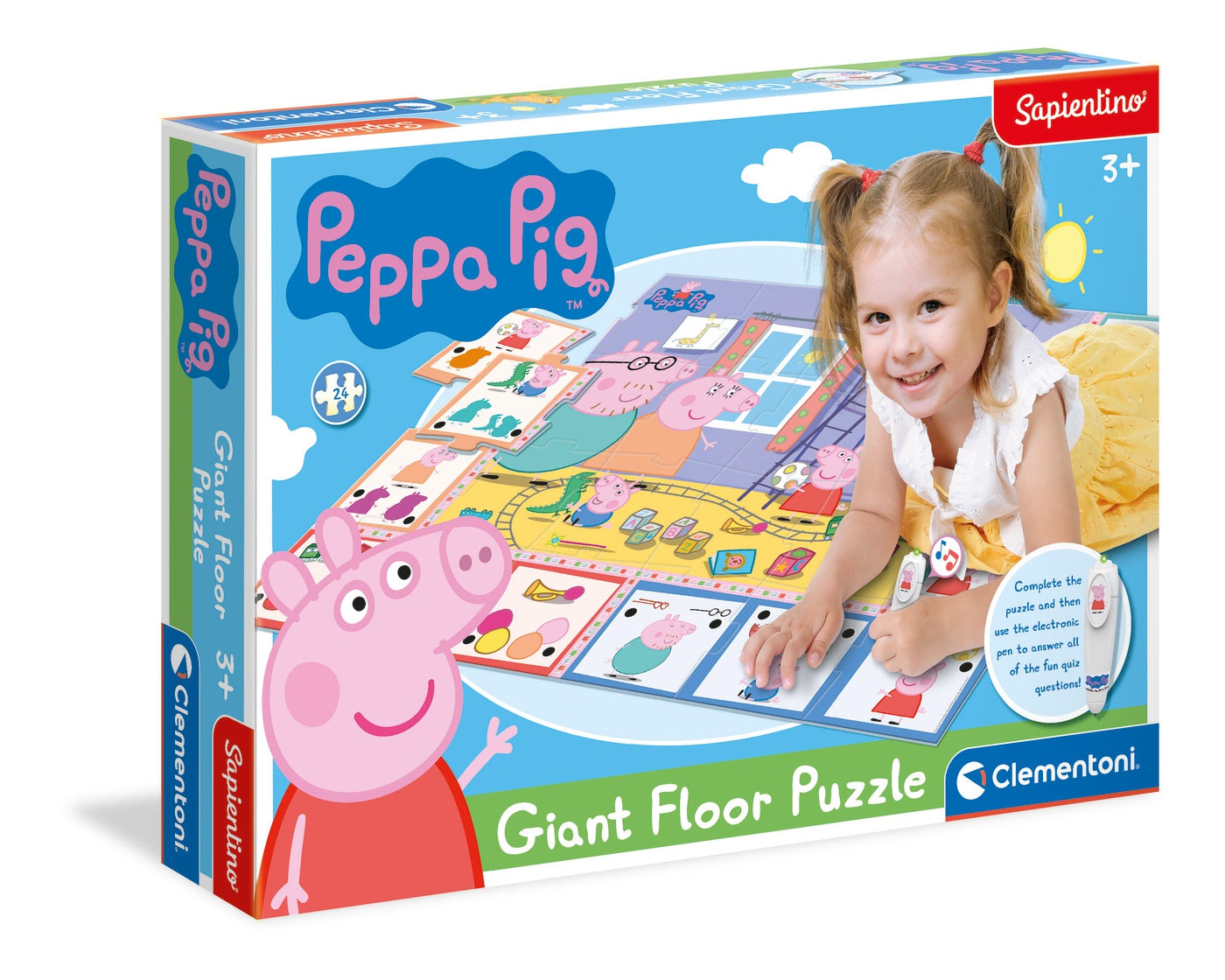 Peppa Pig Giant Interactive Floor Puzzle