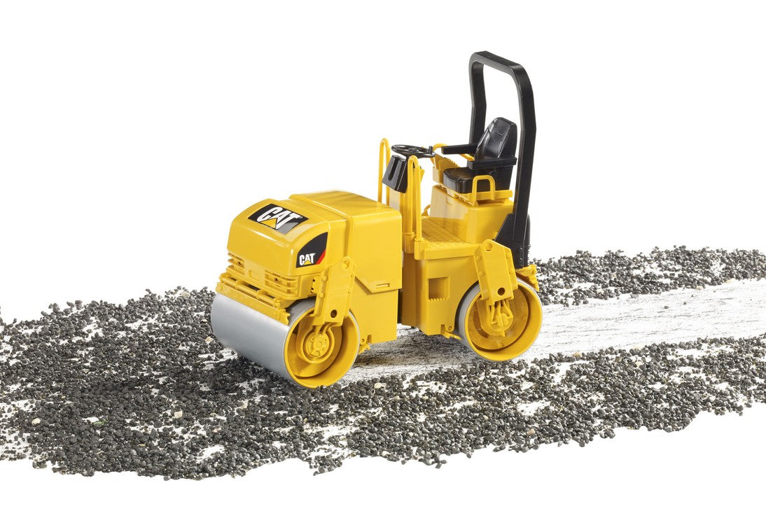 Bruder CAT Asphalt Drum Compactor 1:16