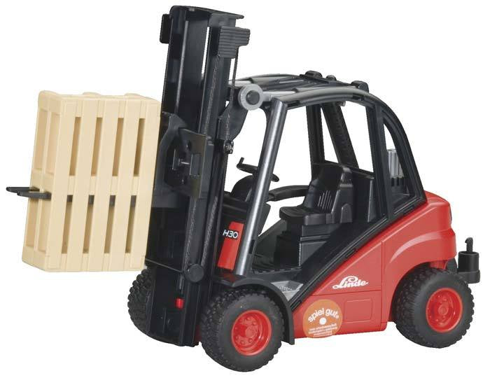 Bruder 02511 Linde Fork Lift With Pallets