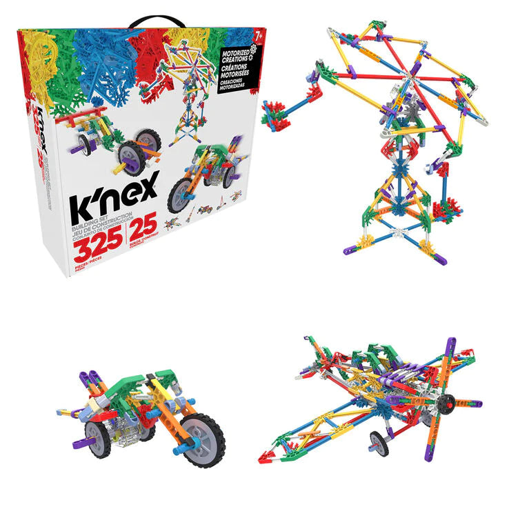 Knex Motorised Creations 325pc Construction Playset