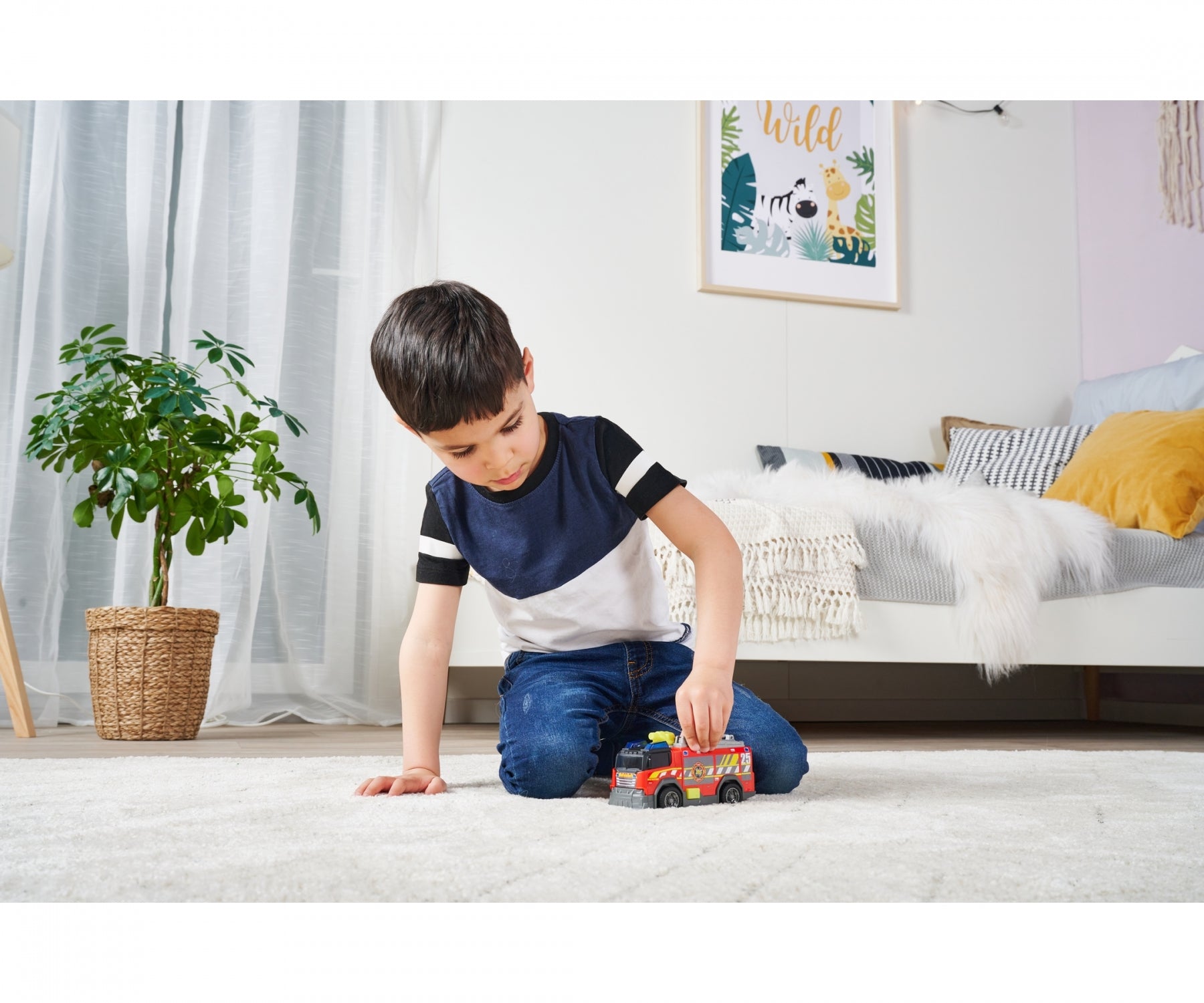 Dickie Toys Fire Truck Light And Sound