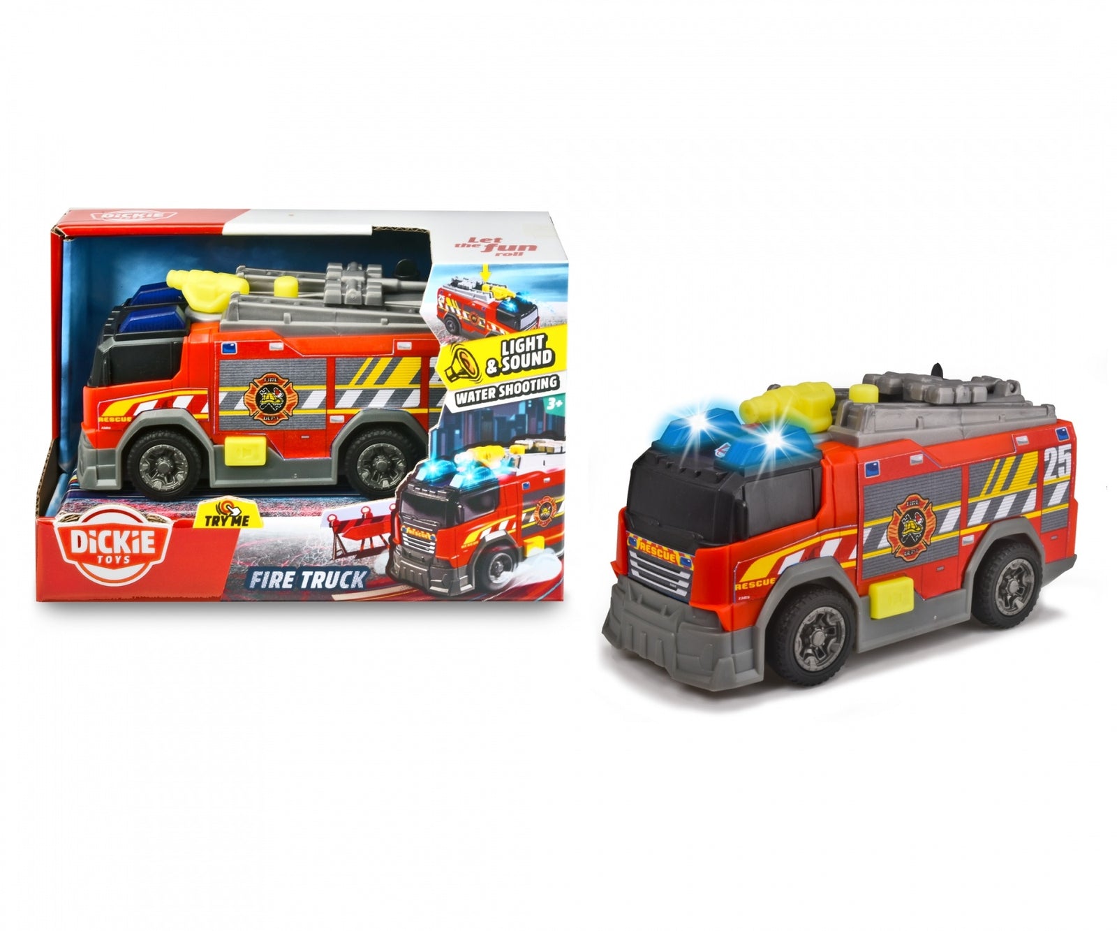 Dickie Toys Fire Truck Light And Sound