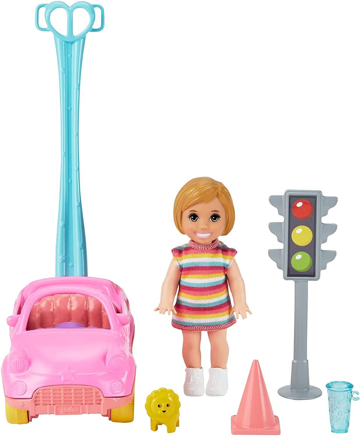 Barbie Skipper Babysitters Inc. Toddler Small Car And Accessories Playset