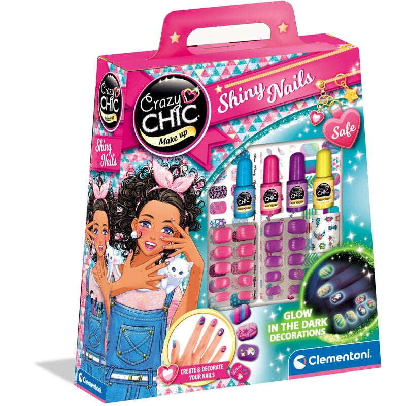 Crazy Chic Shiny Nails Glow In The Dark
