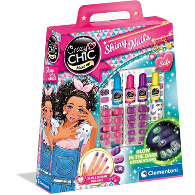 Crazy Chic Shiny Nails Glow In The Dark