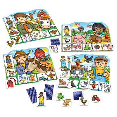 Orchard Toys Old MacDonald Lotto Farm Matching Game