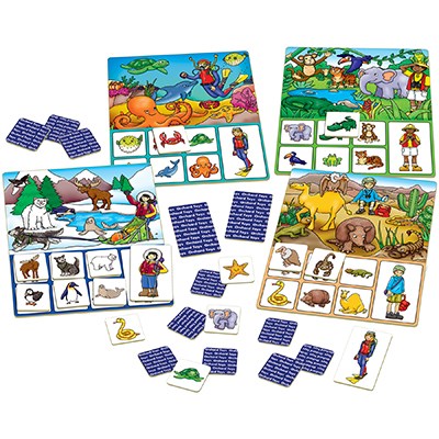 Orchard Toys Where Do I Live Animal Facts Game