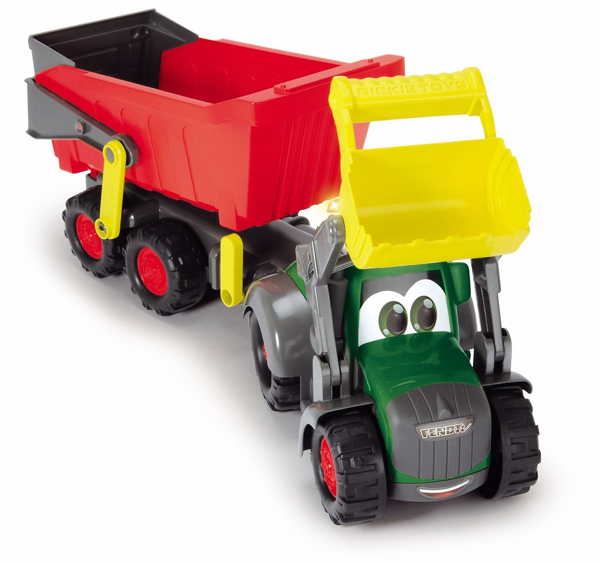 Dickie Toys Fendti Farm Tractor And Trailer