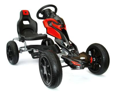 Kayto EVA Large Wheel Go Kart Red / Black