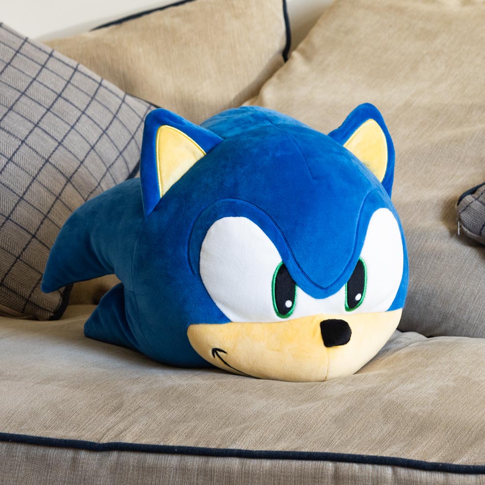 Sonic The Hedgehog Sonic Head Large Plush Soft Toy