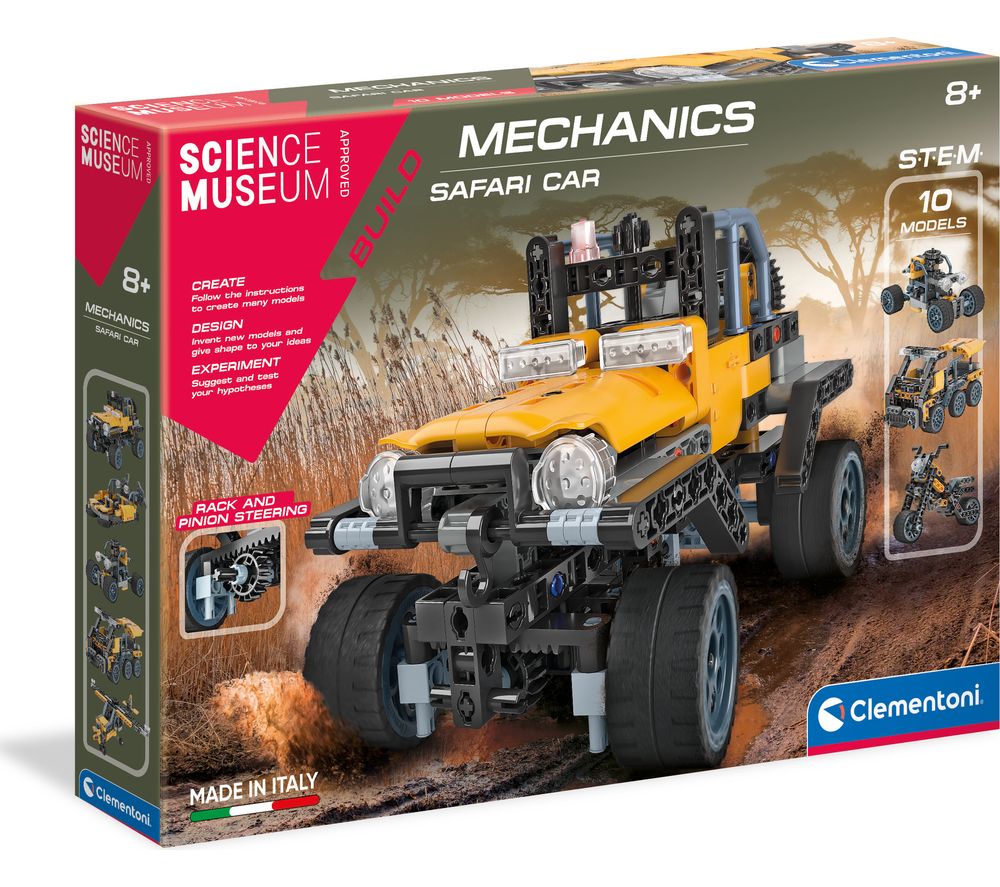 Mechanics Laboratory Safari Jeep 10 Model Construction Set