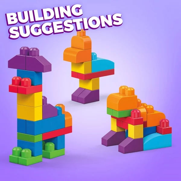 Mega Bloks Big Building Bag Building Blocks 60pc