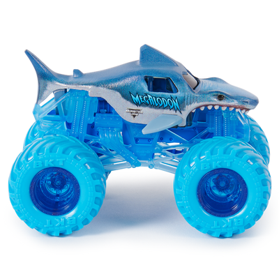 Monster Jam Megalodon vs Hooked Twin Pack 1:64