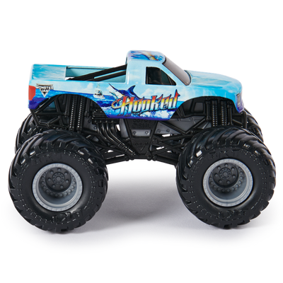 Monster Jam Megalodon vs Hooked Twin Pack 1:64