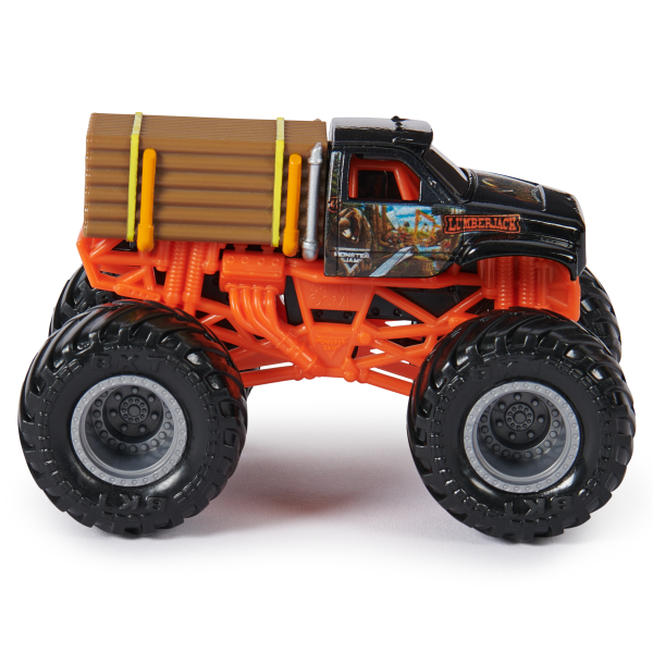 Monster Jam Lumberjack vs Axe Twin Pack 1:64