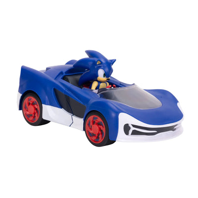Sonic The Hedgehog Rev It Racers Vehicle And Figure Sonic And Speed Star Lightning