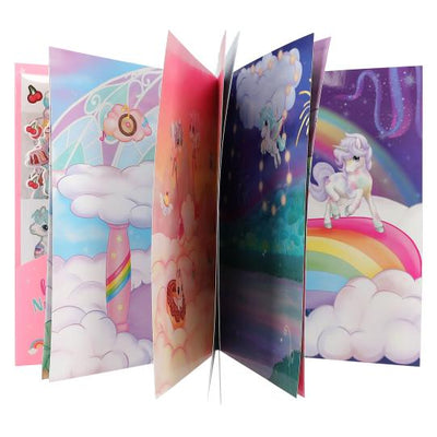 Ylvi Create Your Unicorn World Sticker Book