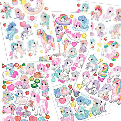 Ylvi Create Your Unicorn World Sticker Book