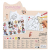 TOPModel Kitty Sticker And Colouring Book