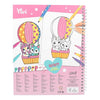 TOPModel Ylvi Create Your Unicorn Colouring Book With 8pk Colouring Markers