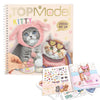 TOPModel Dress Me Up Kitty Stickerbook