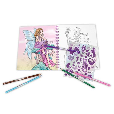 TOPModel Sticker And Colouring Book Talita