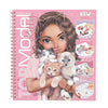 TOPModel Create Your Own Kitty Sticker Book