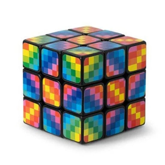 Muddle Puzzle Cube Rainbow