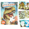 Dinosaur World Number Sticker Book Number Stickers