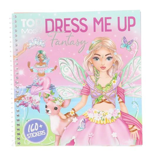 TOPModel Fantasy Dress Me Up Sticker Book