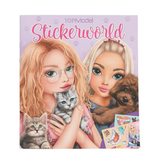 TopModel Stickerworld Sticker Book Kitty
