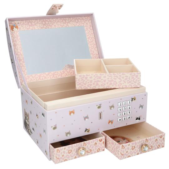 Top Model Big Jewellery Box With Secret Code