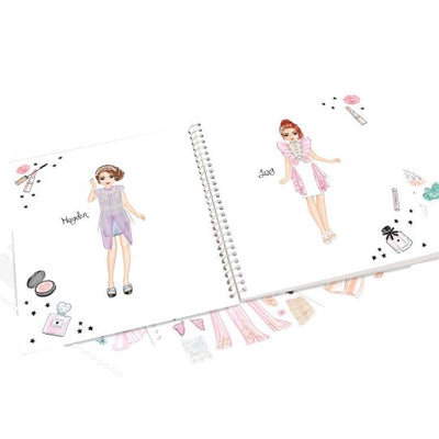 TopModel Create Your Glam Look Sticker Book