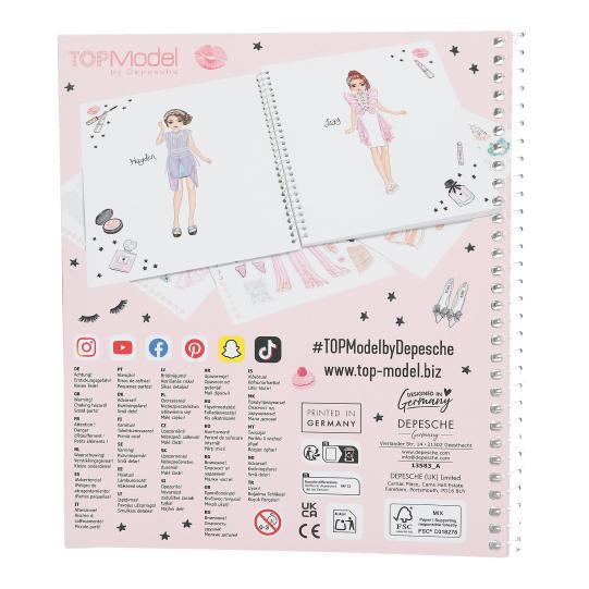 TopModel Create Your Glam Look Sticker Book