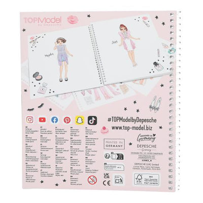 TopModel Create Your Glam Look Sticker Book
