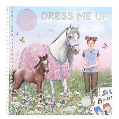 TopModel Miss Melody Dress Me Up Sticker Book Horses