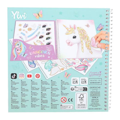 TopModel Ylvi Create Your Special Unicorn Sticker Book