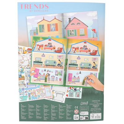 Trends Create Your Sweet Home Sticker Book