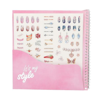 TopModel Dress Me Up Face Sticker Book