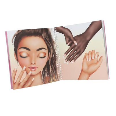 TopModel Dress Me Up Face Sticker Book