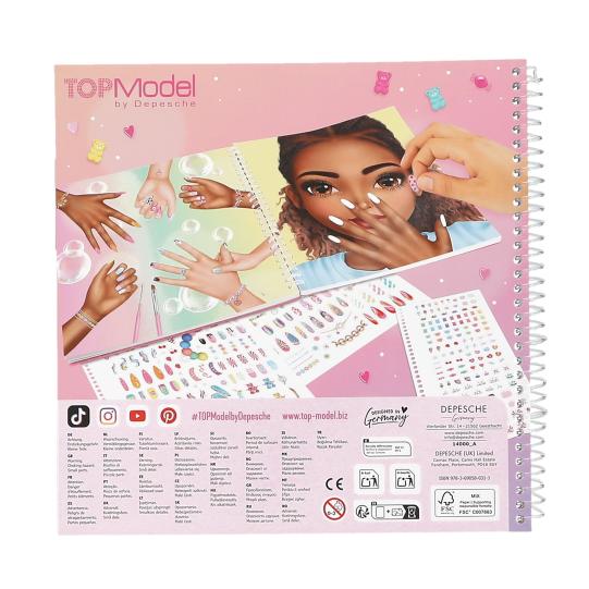 TopModel Hand Designer Sticker Book