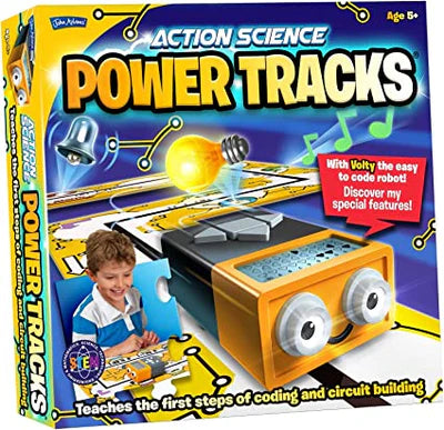 Action Science Power Tracks Circuiting Building And Coding Playset