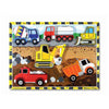 Melissa & Doug Chunky Wooden Puzzle Construction