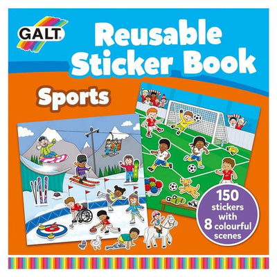 Galt Reusable Sticker Book Sports