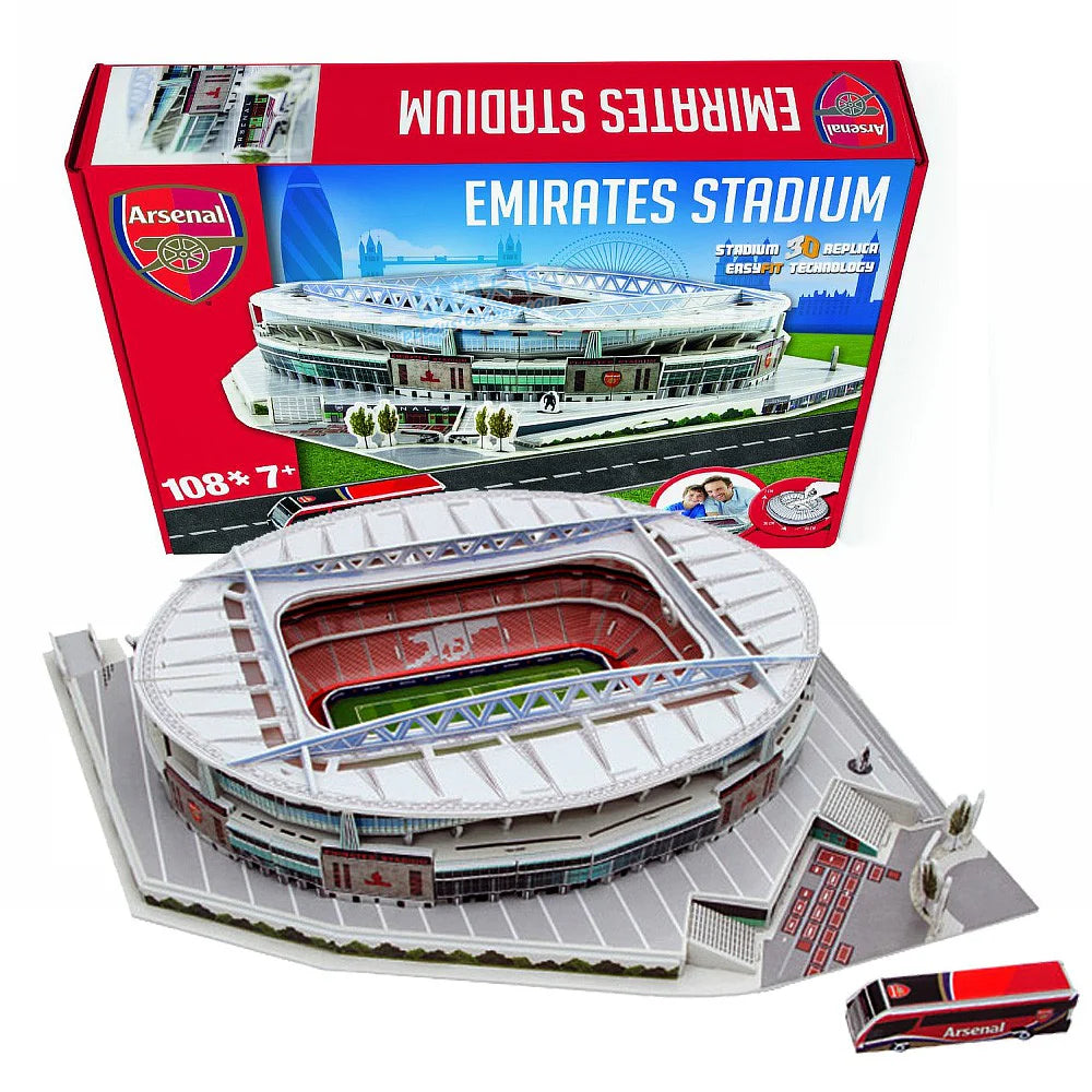 Arsenal Emirates Stadium 3D Jigsaw Puzzle