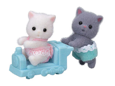 Sylvanian Families Persian Cat Twins