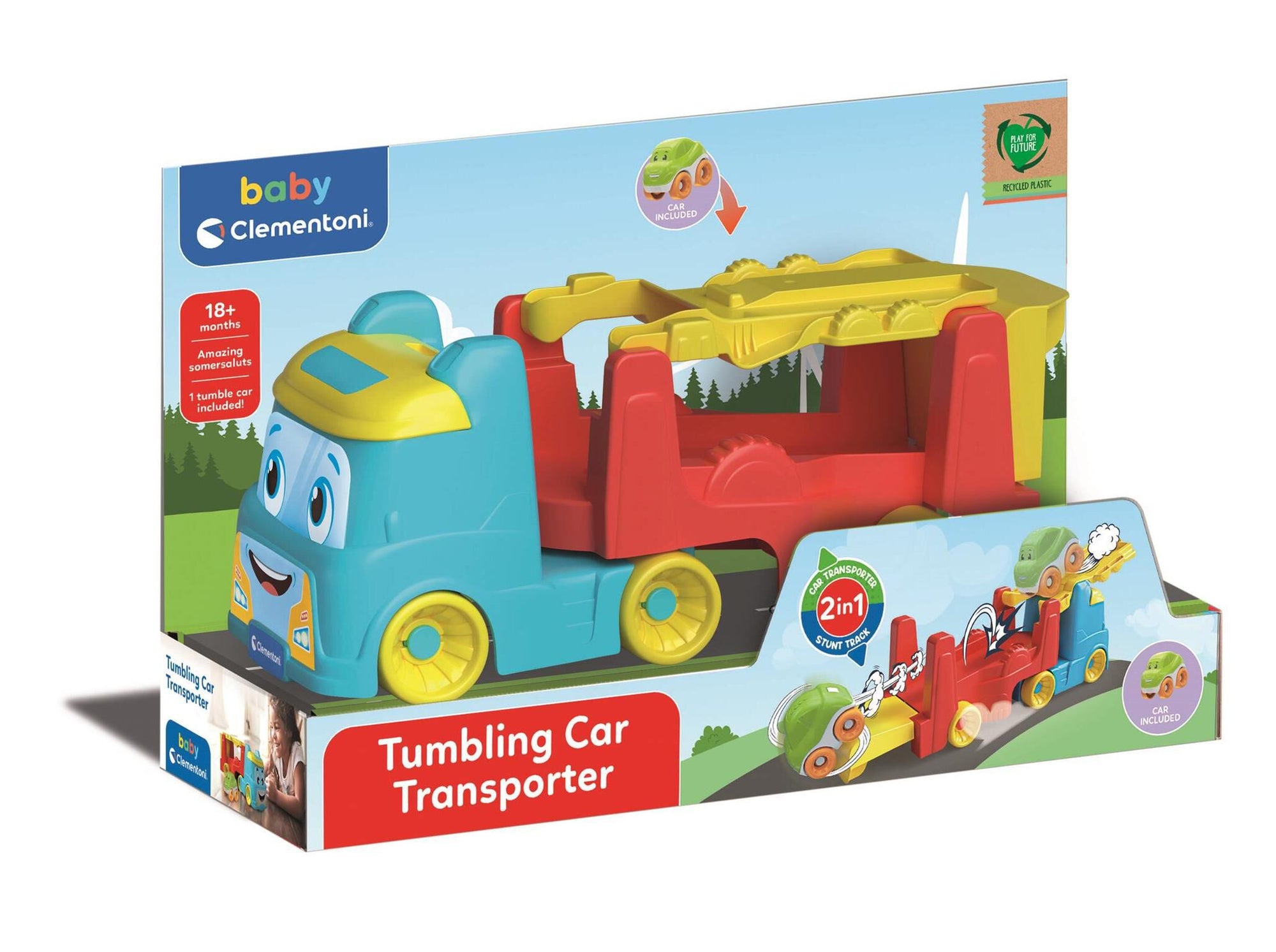 Clementoni Tumbling Car Transporter